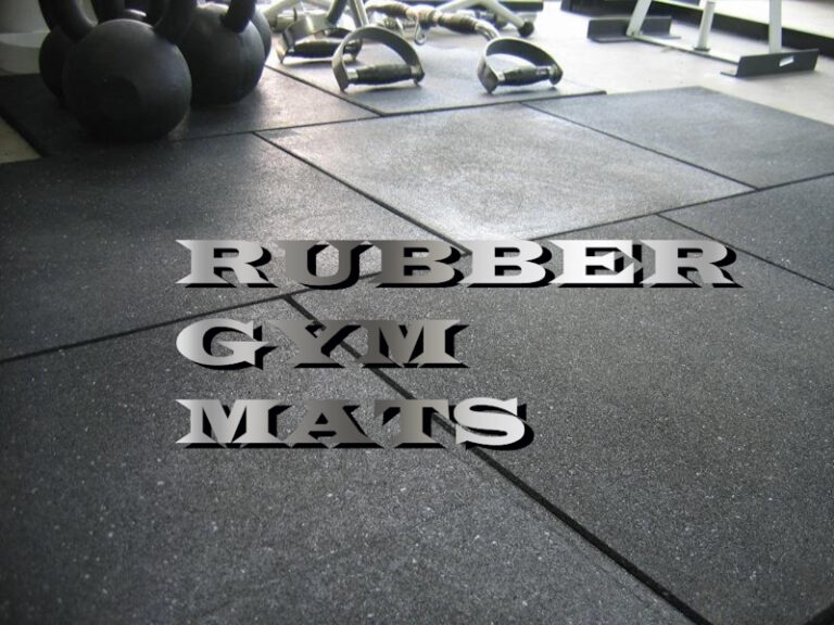 Rubber Gym Mats 1m x 1m x 15mm thick
